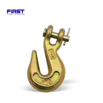 Drop Forged Electric-Galvanized Cargo Clevis Slip Hook for Sling